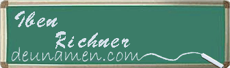 Iben Richner Visitenkarte